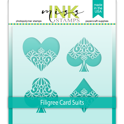 Filigree Card Suits