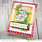 Floral Stained Glass Stencil