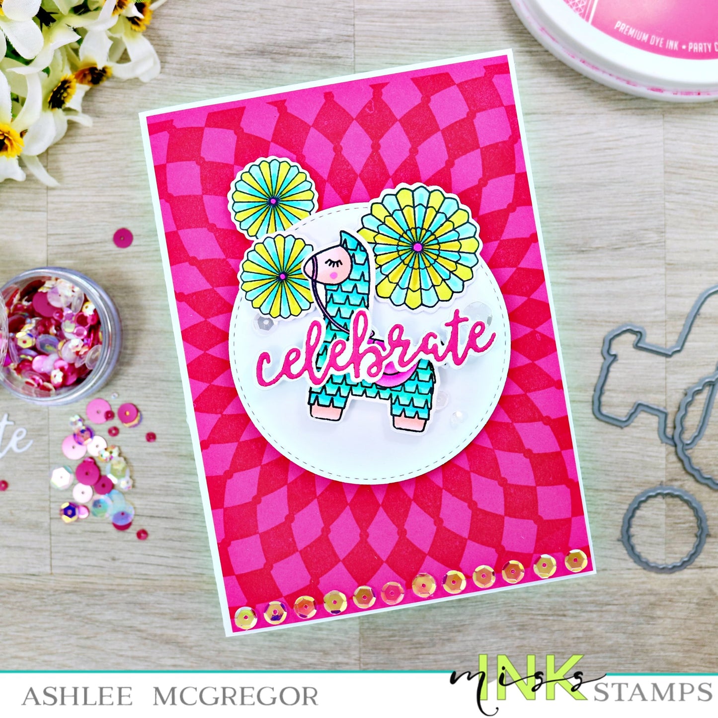 Pinata Party Stamp and Die Combo