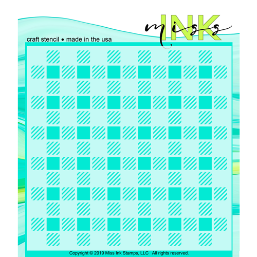 Lumberjack Plaid Stencil