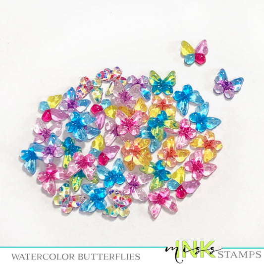Watercolor Butterflies--Mixed Colors