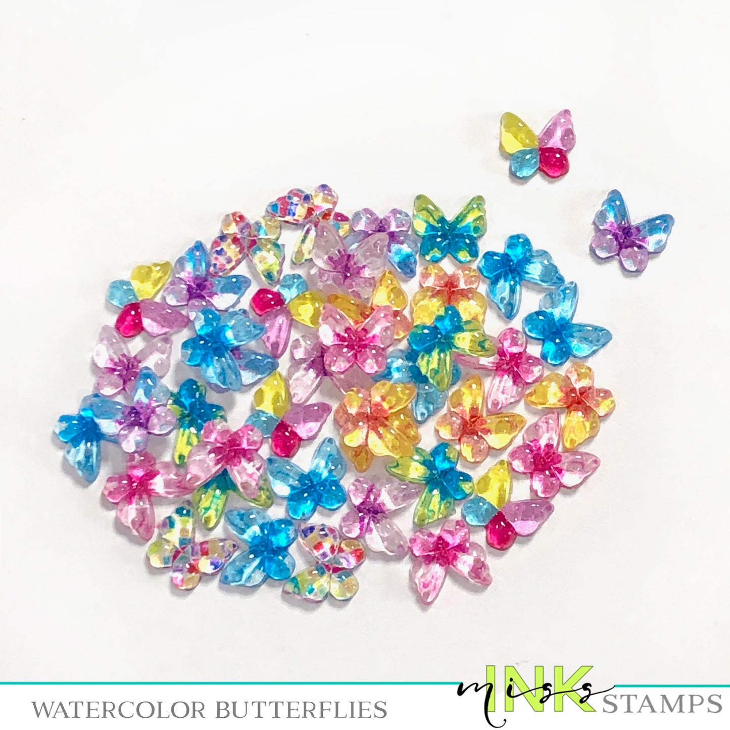 Watercolor Butterflies--Mixed Colors