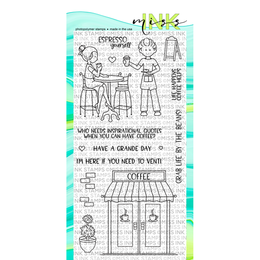 Java Poster Joe's Java Joe's – Miss Ink Stamps
